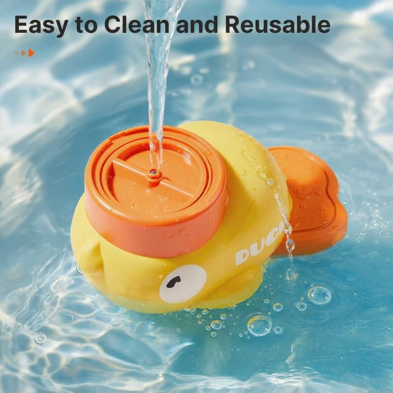 Cats Dogs Puzzle Treat Dispenser Toy, Interactive Duck-Shaped Kibble Automatic Feeder for Cats and Dogs of All Life Stages, IQ Training for Pets