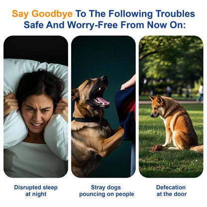 Dog Barking Deterrent Device, 2025 Anti-Barking Device, for Dogs 32-Foot Range Ultrasonic Dog Barking Deterrent, Humane Alternative to Training Collars, Works Indoors and Outdoors - Stubborn Barking Solution