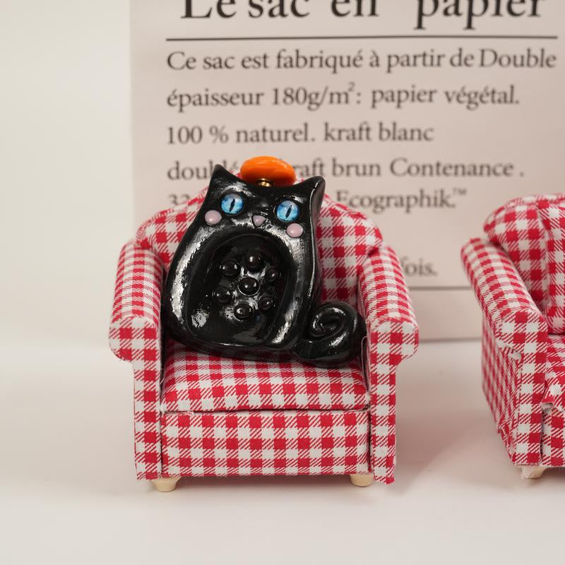 Cat Series Spinner Worry Stones – Pop Belly Comfort & Whimsical Cat Companions