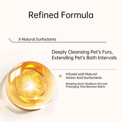 FURVELLO Pet Glove Wipes Rinse Free Shampoo Mittens Hypoallergenic Deodorizing for Dogs & Cats 6 Pcs/Pack Extra Thick Plant Fiber Pet Grooming Wipes Natural Pet Cleansing Wipes