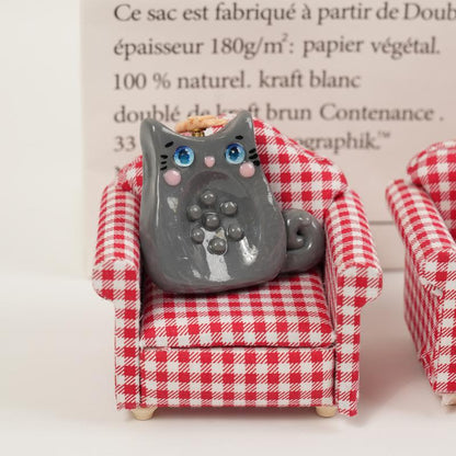 Cat Series Spinner Worry Stones – Pop Belly Comfort & Whimsical Cat Companions