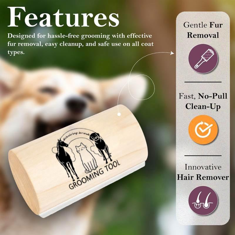 Dog Brush for Shedding & Grooming, Deshedding Tool for Short & Long Haired Dogs, Dog Comb, 5 Inches Long, 5Oz Weight