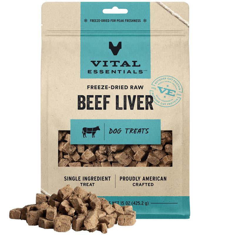 Freeze-Dried Beef Liver Dog Treats