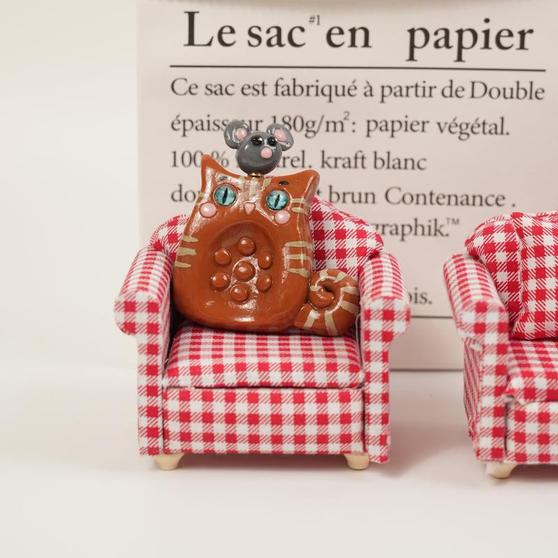 Cat Series Spinner Worry Stones – Pop Belly Comfort & Whimsical Cat Companions