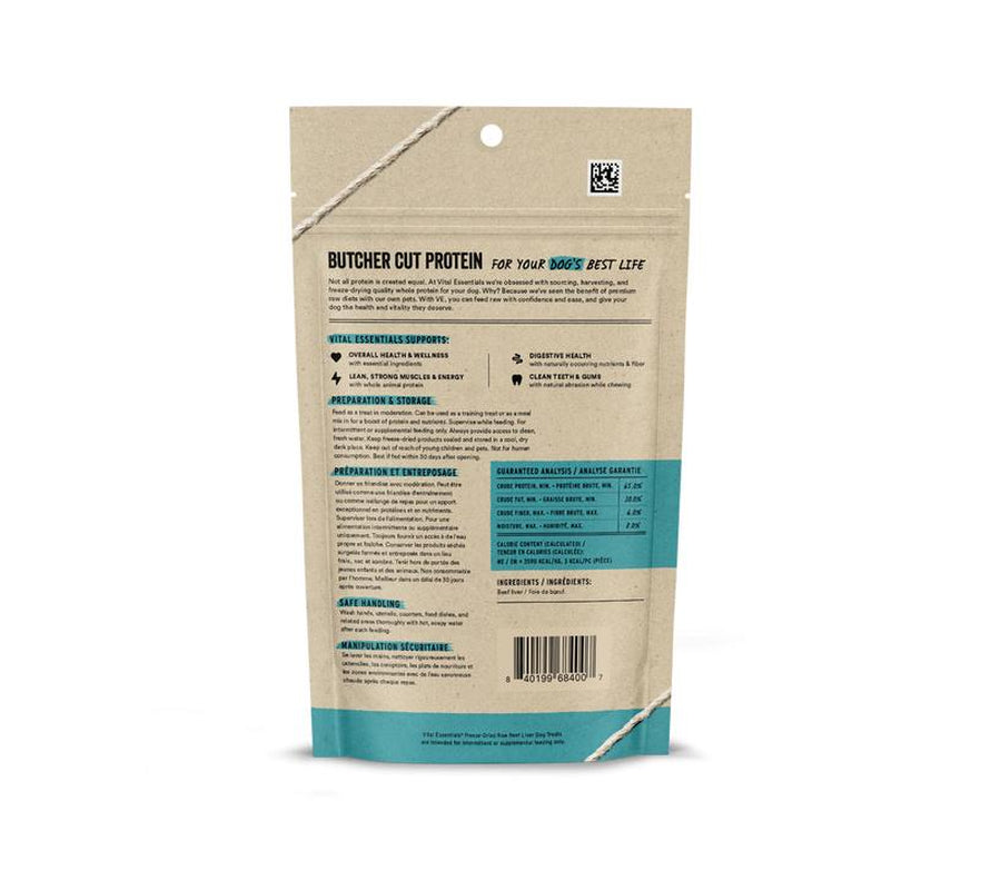 Freeze-Dried Beef Liver Dog Treats