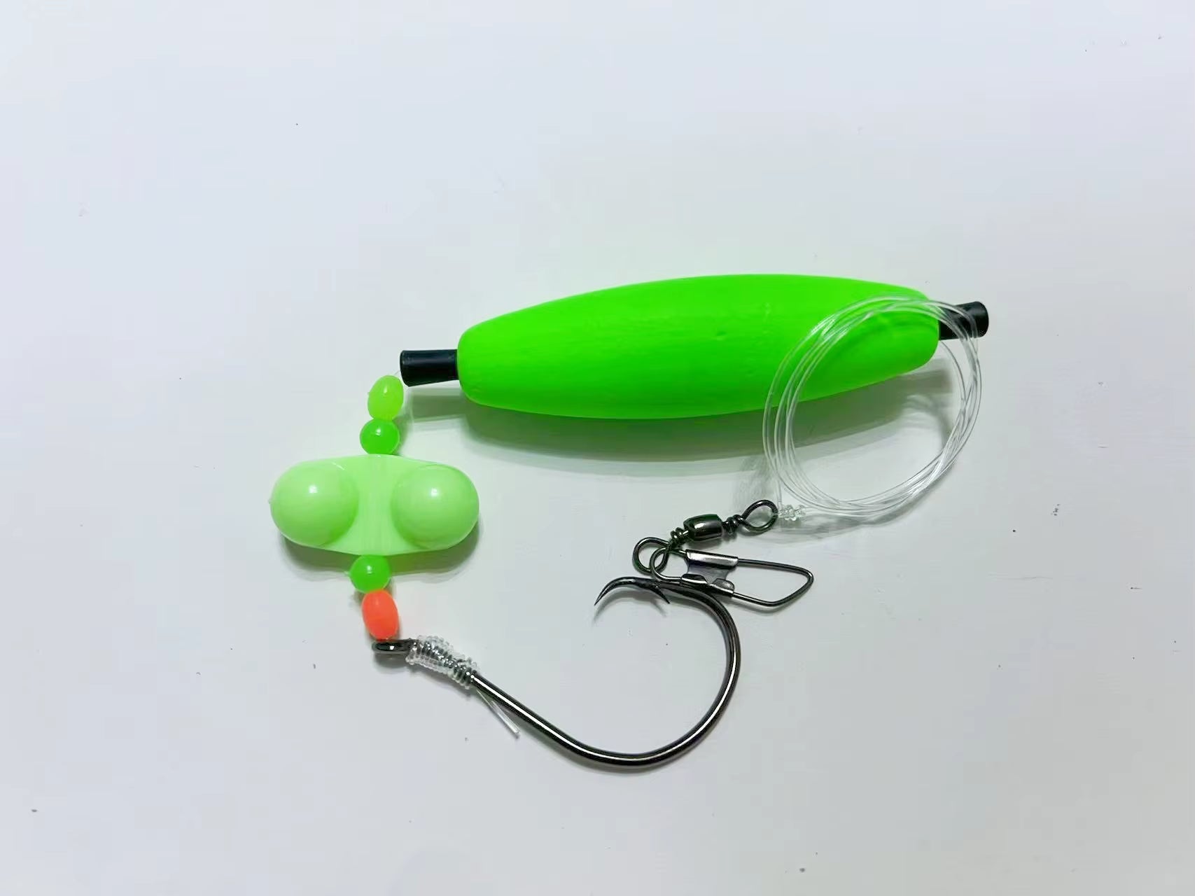 Catfish Fishing Set Catfish Rig Catfishing Tackle Kit Takedown Rigs Catfishs Peg Floats for Catfishing 6/0-8/0 Hooks 23" Length