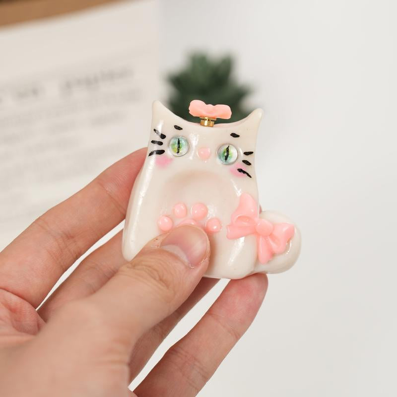 Cat Series Spinner Worry Stones – Pop Belly Comfort & Whimsical Cat Companions