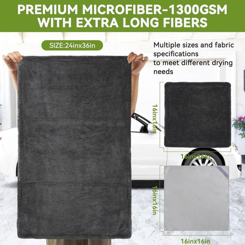 DALUCO Ultra Plush Pet Towel 24'' X 36'' - 1200GSM High Absorbency, Quick Dry, Gentle Microfiber, Ideal for Bath Time and Travel