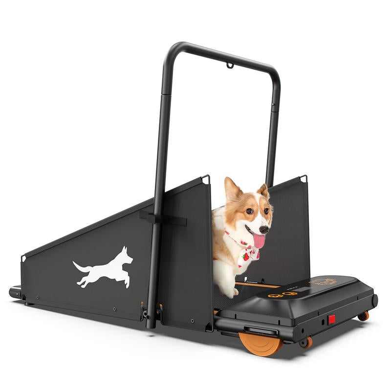 【Dog Pet Treadmill】Fyc 2 in 1 Pet Dog Treadmill for Small Dog， Portable Exercise Treadmill Running Machine for Small and Medium Dog Breeds，Led Display,Pet Walking Pad Tools,Dealsforyoudays