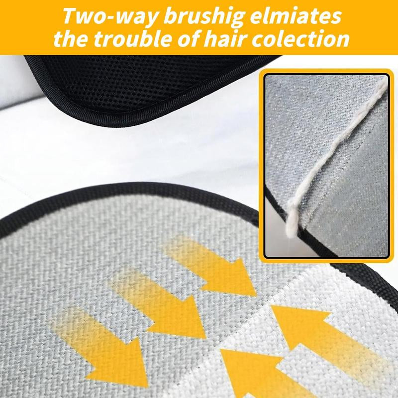 2025 Pet Double Sided Grooming Glove Reusable, Electrostatic Pet Hair Remover Gloves for Dog & Cat, Versatile Grooming Gloves for Washing, Deshedding, Grooming for Couch, Furniture, Carpet, Car Seat