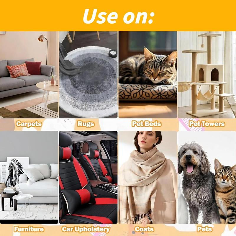 2025 Pet Double Sided Grooming Glove Reusable, Electrostatic Pet Hair Remover Gloves for Dog & Cat, Versatile Grooming Gloves for Washing, Deshedding, Grooming for Couch, Furniture, Carpet, Car Seat