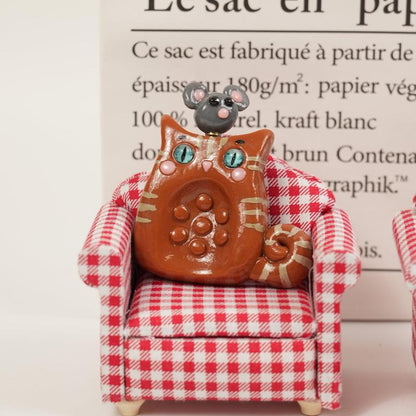 Cat Series Spinner Worry Stones – Pop Belly Comfort & Whimsical Cat Companions