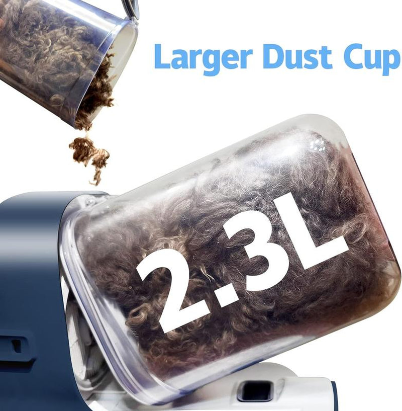 LMVVC Pet Grooming Kit with Vacuum for Dogs and Cats Groomer Tools Poodle Puppy Cleaning