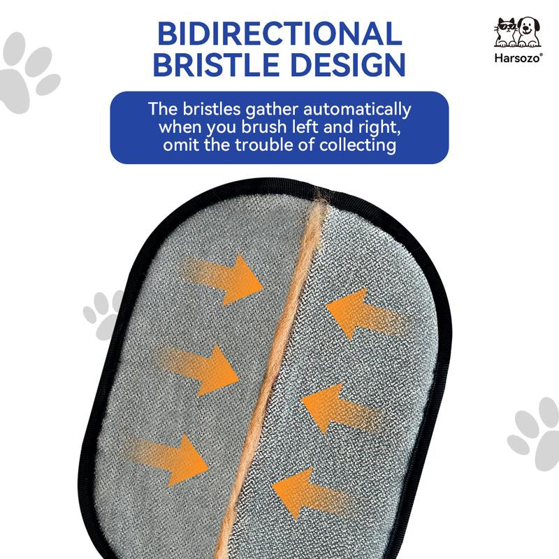 Reusable Pet Hair Removal Glove – Electrostatic Grooming Mitt for Dogs & Cats, Quick Fur & Lint Cleaner