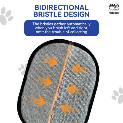 Reusable Pet Hair Removal Glove – Electrostatic Grooming Mitt for Dogs & Cats, Quick Fur & Lint Cleaner