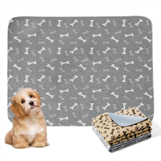 XAKING Washable Pets Pee Pads 2-Pack & Multiple Sizes - Stylish, Non-Slip, Leak-Proof & Ultra-Absorbent Reusable Mats for Crate, Floor & Dog Training. Almohadillas Para Orinar De Mascotas. Tiktokshopblackfriday