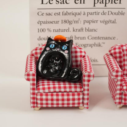 Cat Series Spinner Worry Stones – Pop Belly Comfort & Whimsical Cat Companions