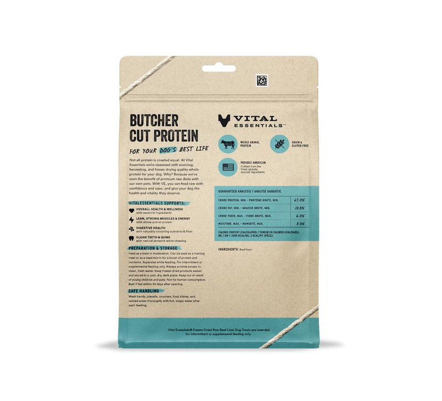 Freeze-Dried Beef Liver Dog Treats