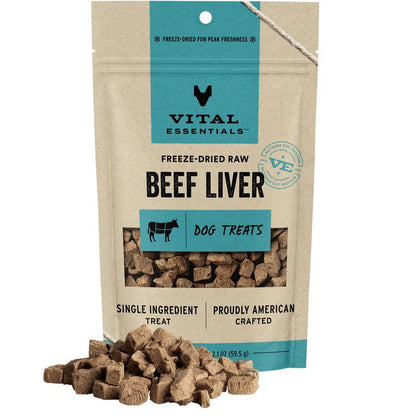 Freeze-Dried Beef Liver Dog Treats
