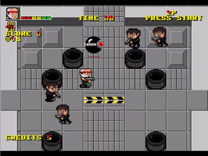 Papi Commando: Second Blood 16BIT MD Game Card for Mega Drive Full Version